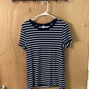 Navy striped t-shirt